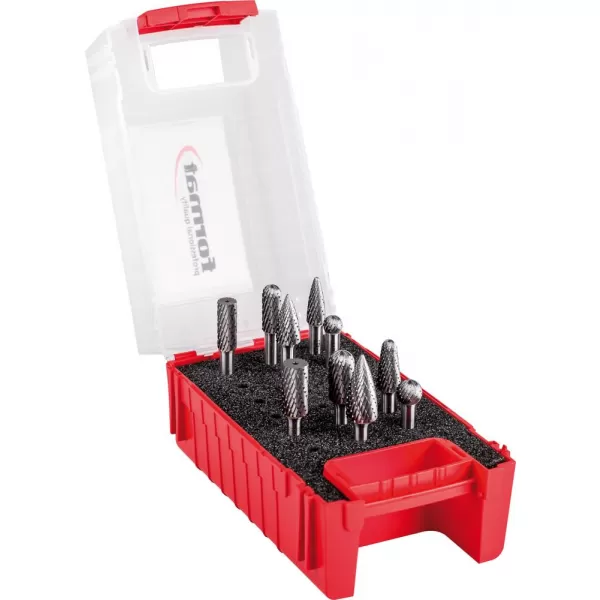 Sada technické frézy, HM, C 6mm 10 ks. FORMAT