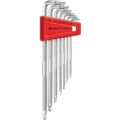 Sada imbus klíčů v plast.držáku 7 ksg 1,5-6mm SAFETY Kul.hlava PB Swiss Tools