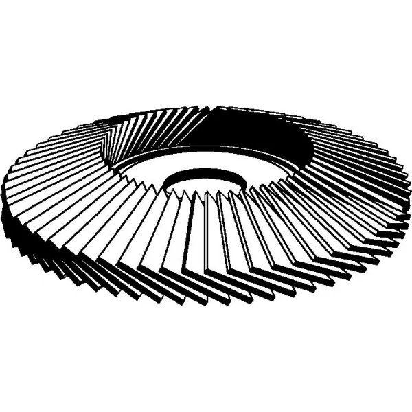 Kotouč lamelový 125mm K40 ocel/inox FORMAT