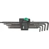 Sada imbus klíčů TORX® 9ks TX-HF T8-40 Wera 05024460001