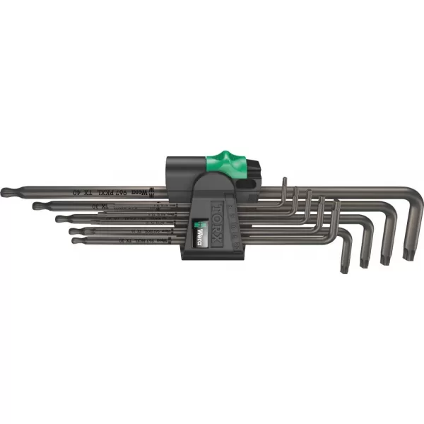 Sada imbus klíčů TORX® 9ks TX-HF T8-40 Wera 05024460001
