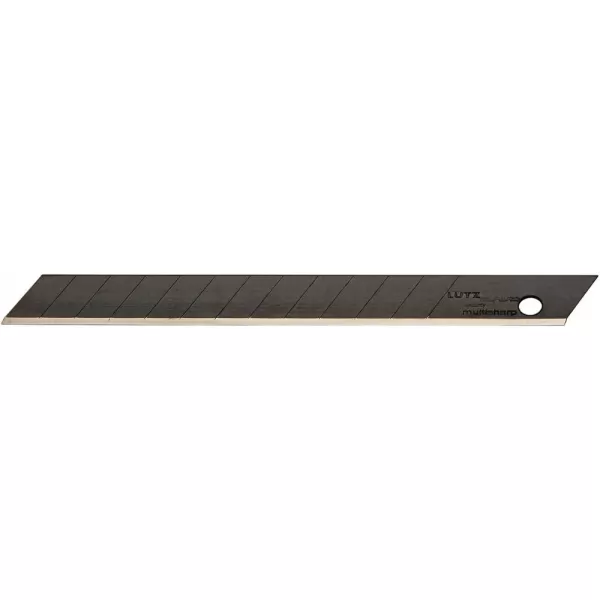 Odlamovací čepel black 9mm 10 ks./balení LUTZ BLADES