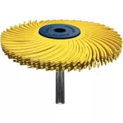 Radiální brusný stopkový kartáč Ø 76x6,4mm A50 zelená Typ TC, S6x40mm Tyrolit