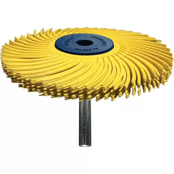 Radiální brusný stopkový kartáč Ø 76x6,4mm A50 zelená Typ TC, S6x40mm Tyrolit
