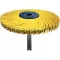 Radiální brusný stopkový kartáč Ø 76x6,4mm A50 zelená Typ TC, S6x40mm Tyrolit