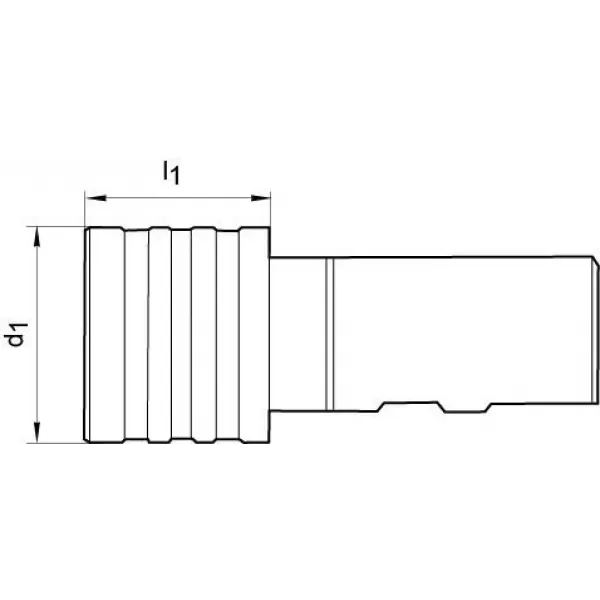 Závitové rychlovýměnné sklíčidlo M14-33 32x97mm FORTIS