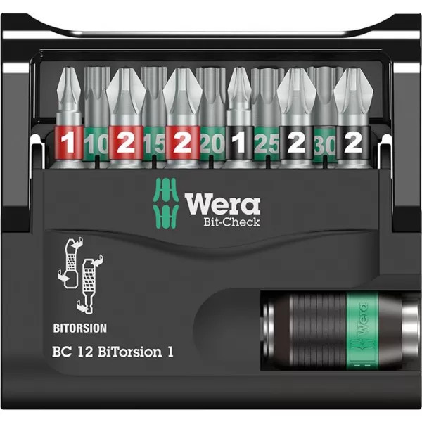 Sada bitů Bit-Check 12 BiTorsion 1 Wera 05057420001