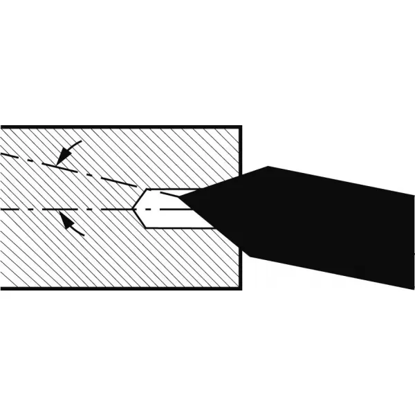 Středicí vrták DIN333 HSS Tvar R 1,0mm FORMAT