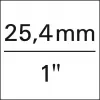 Ráčna s přepínací páčkou 1." 32zubů 810mm GEDORE
