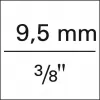 Gola sada + sada bitů 3/8" ZYKLOP switch 29 ks Wera 05004048001