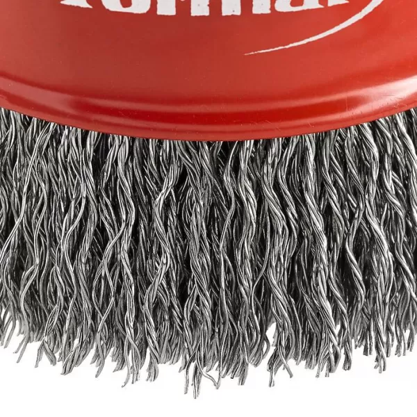 Kartáč hrncový Longlife ocel M14 vlnitý 60mm FORMAT