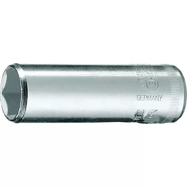 Nástrčkový klíč 6-hran 1/4", dlouhý 4mm GEDORE