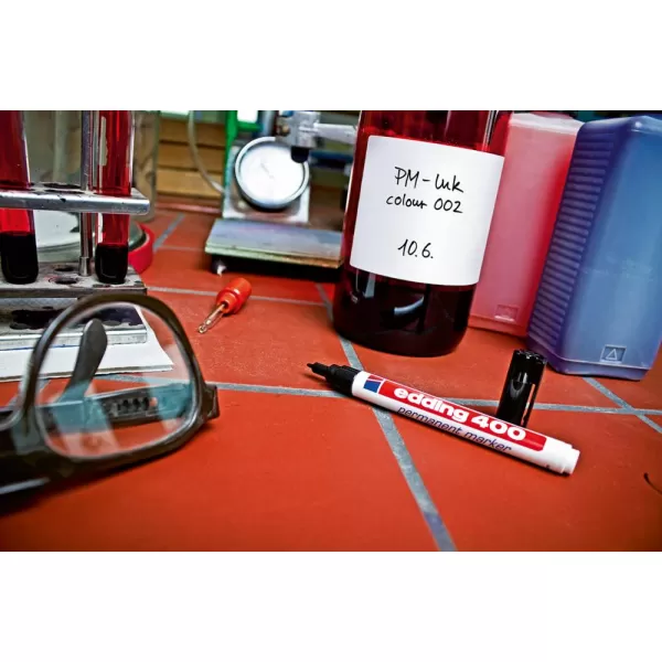 Popisovač permanentní 400 modrá edding