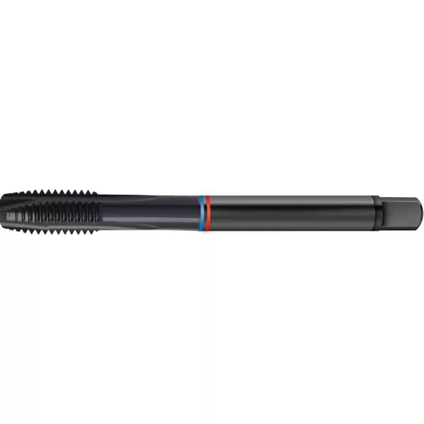 Strojní závitník FAT Tandem DIN376 HSS-Co5 černěný typ N 6H tvar B M16 FORMAT