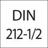Strojní výstružník DIN212 HSS-Co5 tvar B 2,0*mm FORMAT