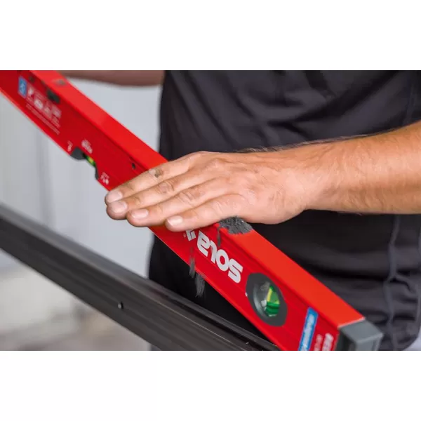 Vodováha s magnetem LM Big REDM 3 180cm práš.povrstv. Sola