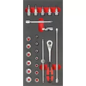 Modul pro nástroje 1/3 Nástrčný klíč 3/8" FORMAT
