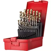 Sada vrtáků do kovu 1-10mm x0,5 in A002 v boxu 118G typ N 4xD 19 ks