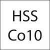 Polotovar HSS-Co5 tvar D 16x4x200mm WILKE