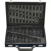 Sada vrtáků na kov DIN338 HSS tvářený typ RN 170 ks. 1-10,5mm FORTIS