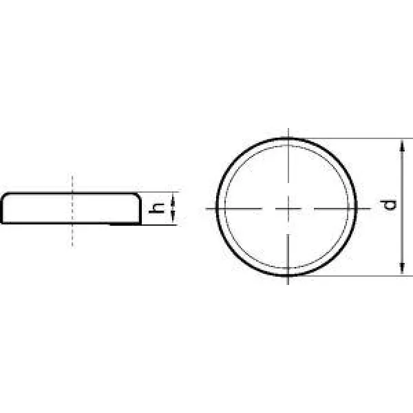 Magnetický plochý chapač bez závitu 10x4,5mm FORMAT