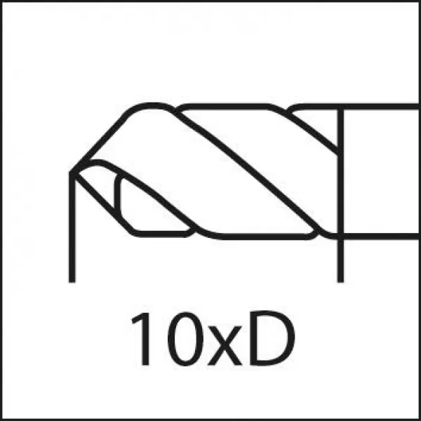 Vrták do kovu DIN341 HSS vybrušovaný typ N stopka MK 21,50mm FORMAT