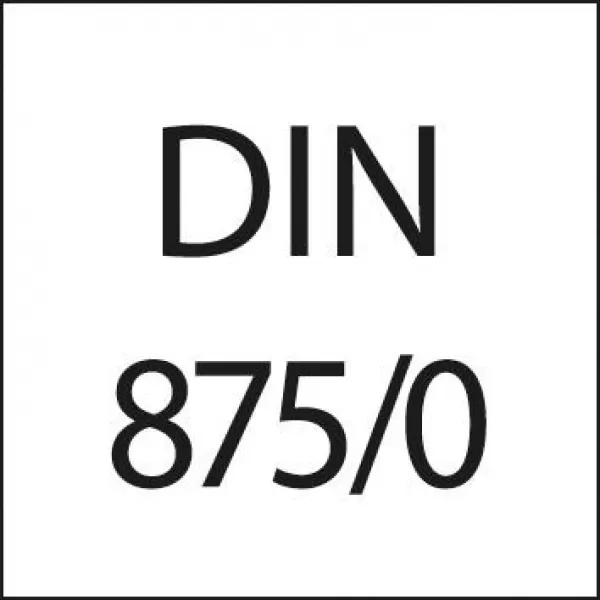 Dorazový úhelník, DIN 875/0B 200x130mm nerez FORMAT