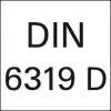 Kuželové sedlo DIN6319D M8 AMF