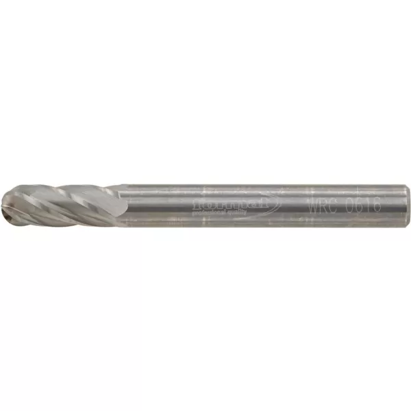 Fréza technická HM, válcová zaoblená 0616 hliník 6mm 6x16mm FORMAT