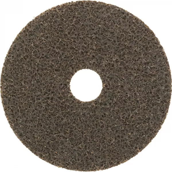 Kotouč brusnýový výsek na suchý zip, plsť 115mm, hrubá zrnitost, hnědý FORMAT