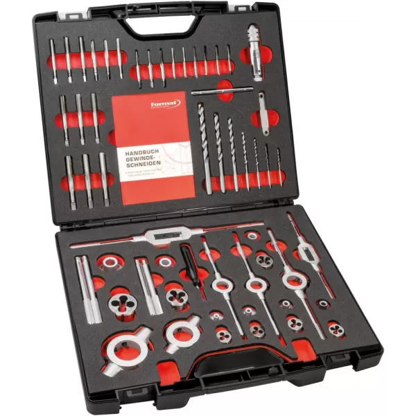 Sada ručních závitníků M3-12 HSS GS52 38ks FORMAT