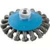 Miskový kartáč ocel M14 splétaný 100mm FORMAT