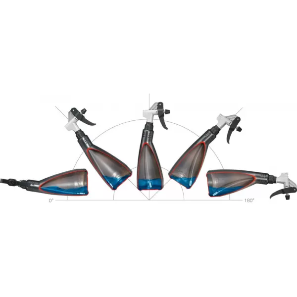 Průmyslový postřikovač dvojčinný, červený Pressol