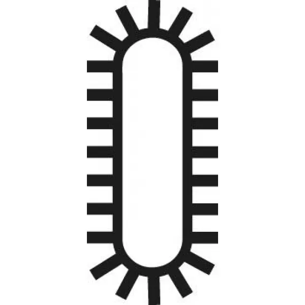 Jemný začisťovací pilník, DIN 7262F 250mm sek 2 FORMAT