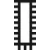 Pilník dílenský DIN7261A plochý obdélníkový 150mm sek 2 FORMAT