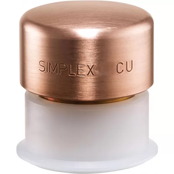 Kladivo s měkkým čelem SIMPLEX C 30mm měď Halder