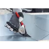 Nůžky na plech ideál pákový převod a 2-složková rukojeť, levé 230mm Erdi