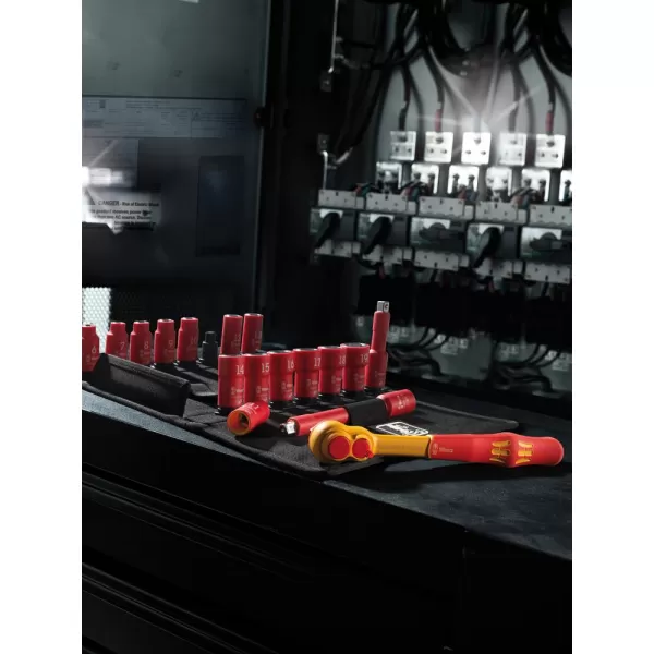 Gola sada 3/8" ZYKLOP VDE 17 ks Wera 05004970001