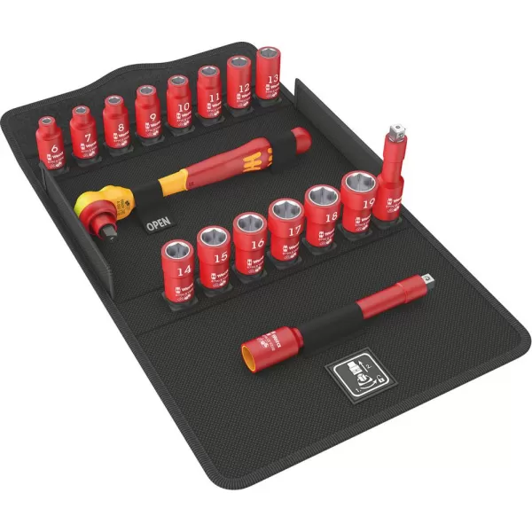 Gola sada 3/8" ZYKLOP VDE 17 ks Wera 05004970001