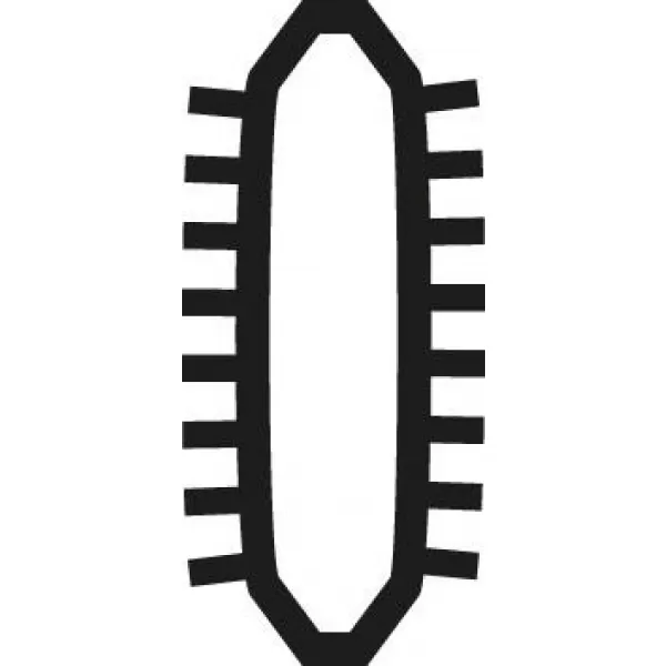 Karosářský pilníkový list 350mm ozubení 2 křížový sek PFERD