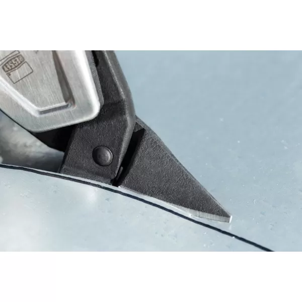 Nůžky na plech ideál pákový převod a 2-složková rukojeť, pravé 230mm Erdi