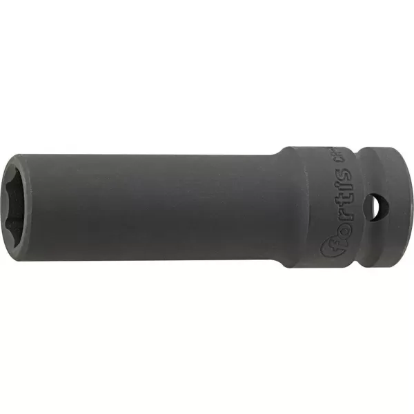 Sada nástrčných klíčů, dlouhé, kované 1/2" 15 ks. FORTIS