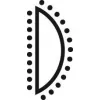 Sada pilníků Habilis (ruční pilníky) Diamant 5 ks. FORMAT