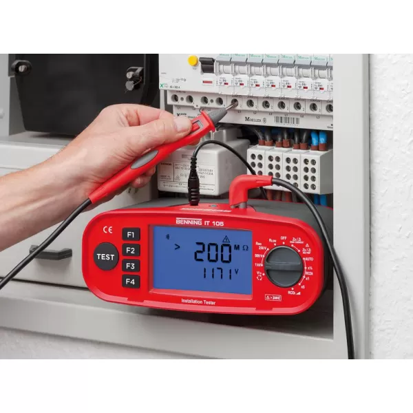 Zkoušečka elektroinstalace IT 105 Benning