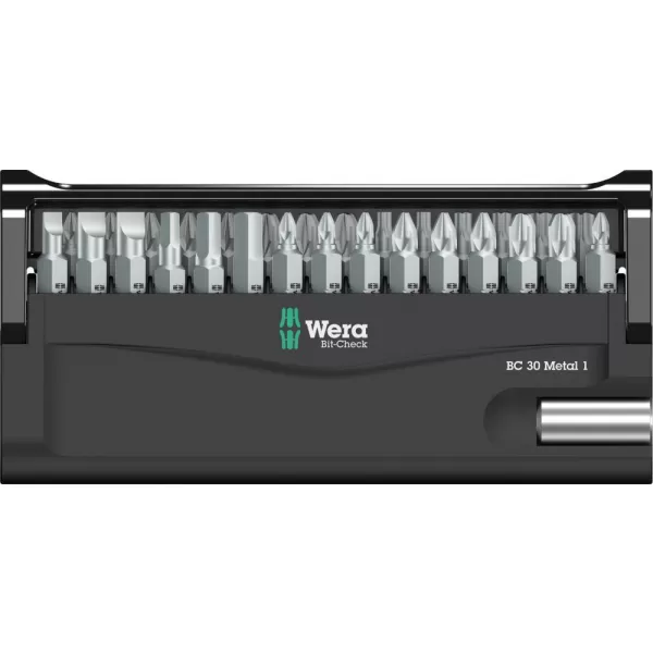 Sada bitů Bit-Check 30 Metal 1 Wera 05057434001