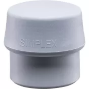 Hlava kladiva s měkkým čelem SIMPLEX 60mm TPE-mid Halder