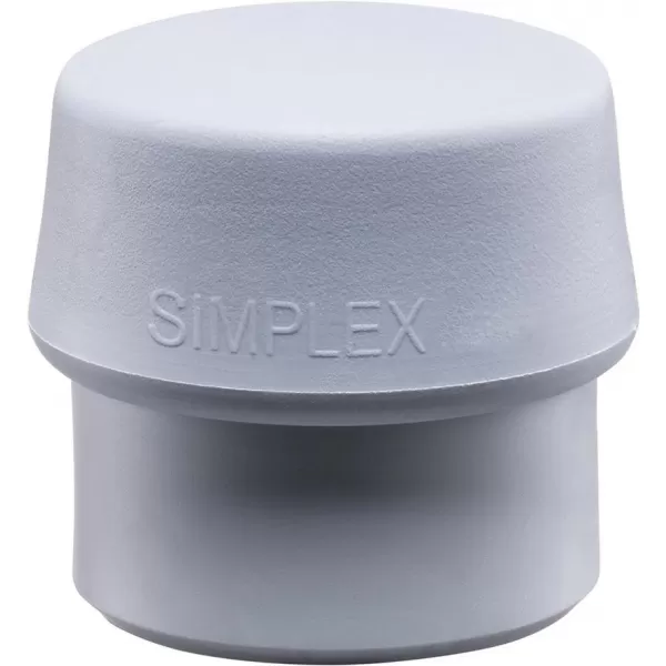 Hlava kladiva s měkkým čelem SIMPLEX 60mm TPE-mid Halder