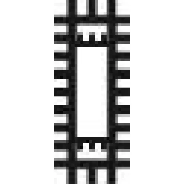 Pilník dílenský DIN7261B plochý špičatý 200mm sek 2 PFERD