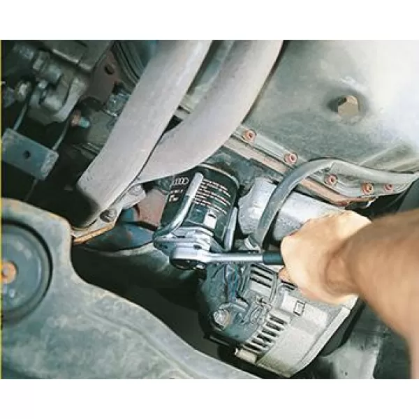 Klíč na olejový filtr, 3-ramenný pohon 3/8" / SW 19mm 65-120mm HAZET