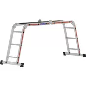 Žebřík univerzální kloubový 4 dílný 4x4 Hymer